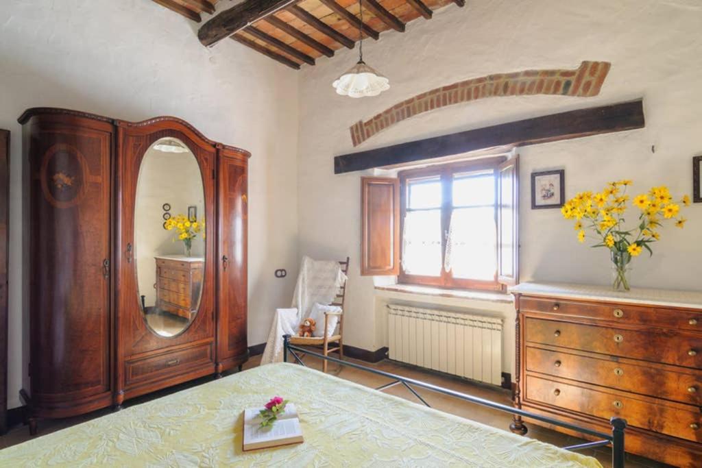 Girasole Cottage Overlooking The Orcia Valley In Tuscany Radicofani Eksteriør billede