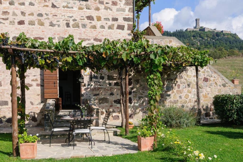 Girasole Cottage Overlooking The Orcia Valley In Tuscany Radicofani Eksteriør billede