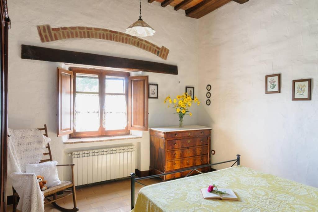 Girasole Cottage Overlooking The Orcia Valley In Tuscany Radicofani Eksteriør billede