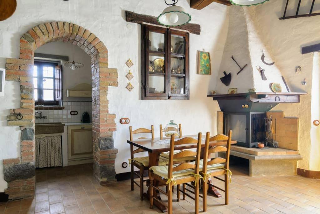 Girasole Cottage Overlooking The Orcia Valley In Tuscany Radicofani Eksteriør billede