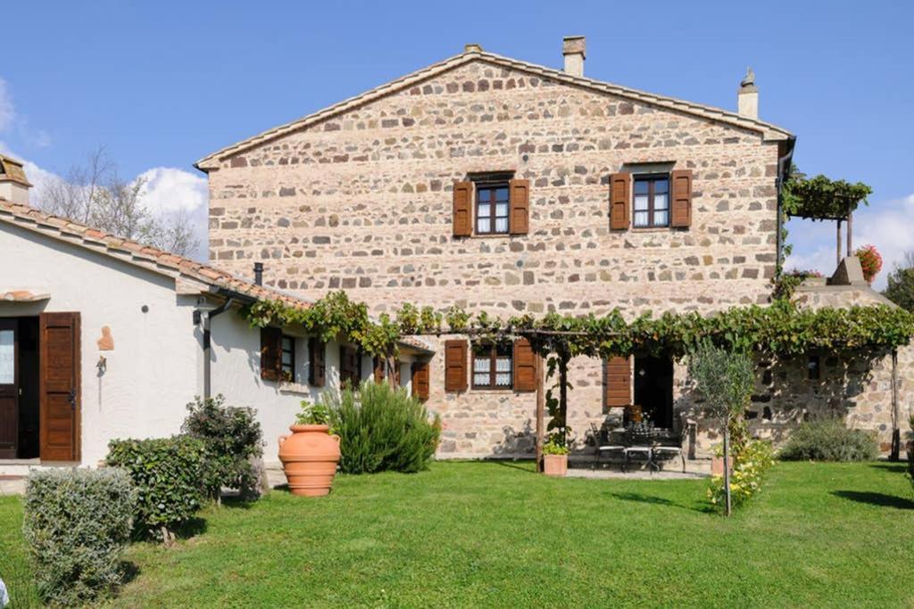 Girasole Cottage Overlooking The Orcia Valley In Tuscany Radicofani Eksteriør billede